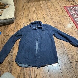Men’s RVCA Button Down Long Sleeve Shirt. Small